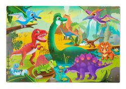 B.TOYS - CASSE-TÊTE DE PLANCHER GÉANT 48 PIÈCES - DINOSAURES